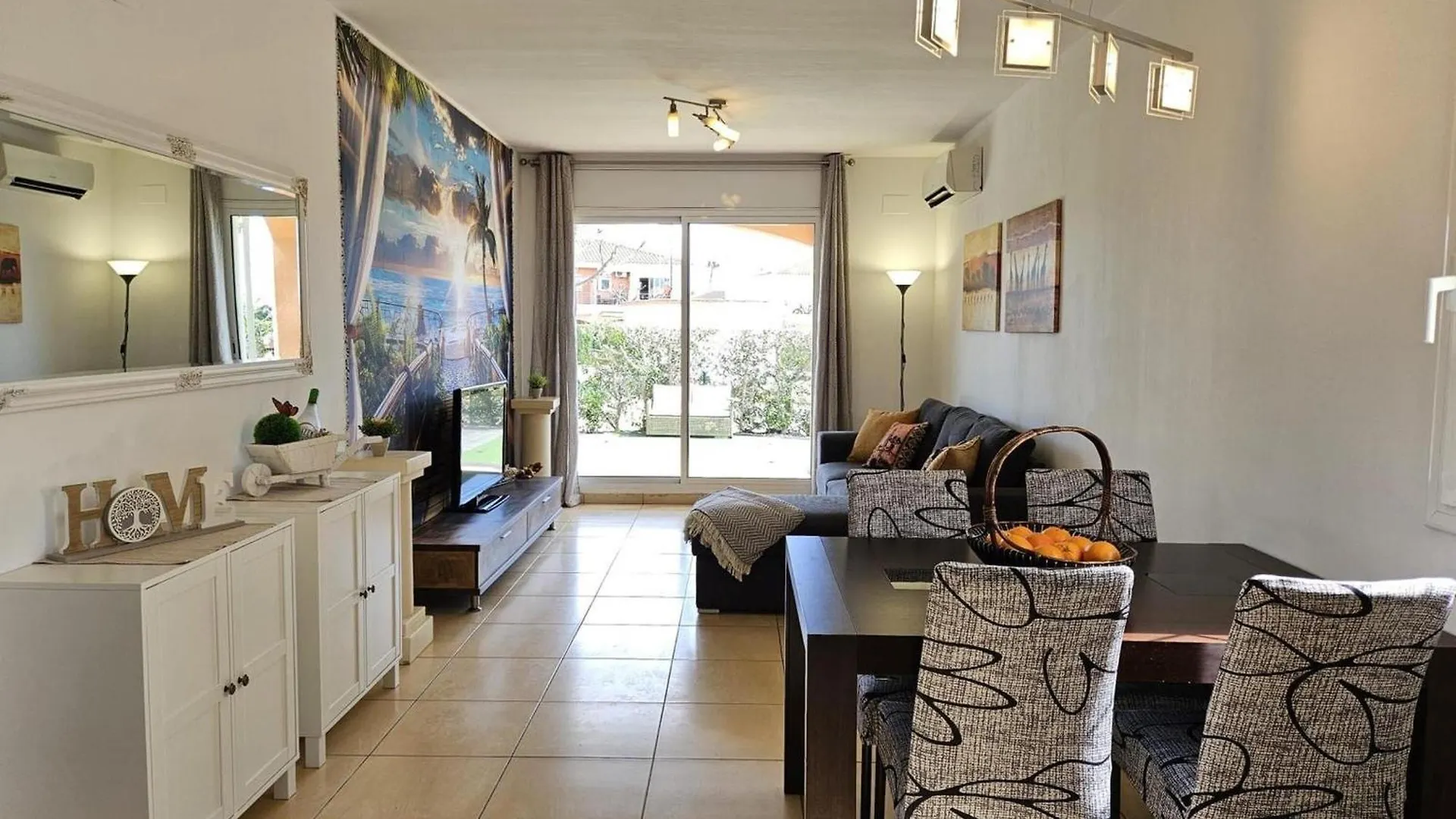 Apartamento Con Patio Privado, Piscina Comunitaria Y Parking En Miami Playa - Es-9-169 Les Planes del Rei